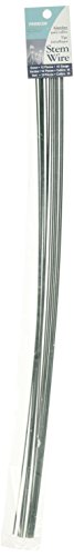 Panacea 561618 Floral Wire Painted STEM Green 16 Gauge 18 INCHES 12 Pieces