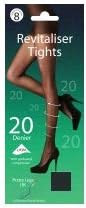 Pretty Legs Revitaliser 20 Denier Compression Support Tights (2 Pair Pack)