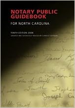 Notary Public Guidebook for North Carolina, 10th ed.: Charles Szypszak