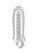 SONO No.36 Stretchy Thick Penis Extension, Translucentthumb 3