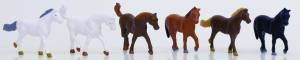 Model Power HO Horses (6) MDP5776