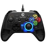 Wired PC Game Controller, GameSir T4w for Windows 7/8/8.1/10 with LED Backlight, Gamepad Game Controller Joystick with Dual-Vibration Turbo and Trigger Buttons