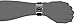 Calvin Klein Men's K2M21107 'Window' Grey Dial Black Leather Strap Swiss Quartz Watch