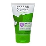 Goddess Garden Sunny Face Natural Sunscreen SPF 30, 3.4 oz