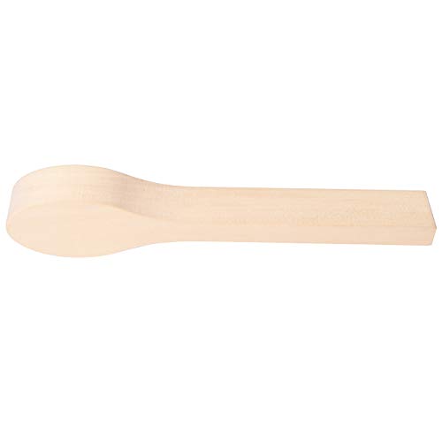4 Pack Wood Carving Spoon Blank Basswood Unfinished Wooden Craft Whittling Kit for Whittler Starter Kids - Thumbnail 2