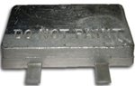 ZHS-42 - Zinc Anode Weld-on - 2.5 inches x 6 inches