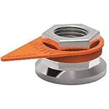 High Heat Loose Wheel Nut Indicator, 33mm, Orange