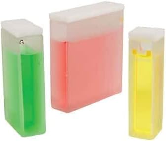 Jenway Disposable Plastic Cuvettes, UV/Visible Spectrum, 1.5 mL, 10 mm Path; 100/pk