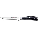 Wusthof Classic Ikon 5-Inch Boning Knife, Black