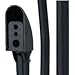 9HORN Pair of Metal Speaker Stands Floor Pole Mounts Height Adjustable for Vizio Bose Samsung Harman (Black, 1 Pair)