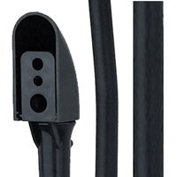 9horn Pair of Metal Speaker Stands Height Adjustable (Black, 1 Pair)