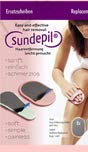 Sundepil 12 Ersatzscheiben für Enthaarungspad