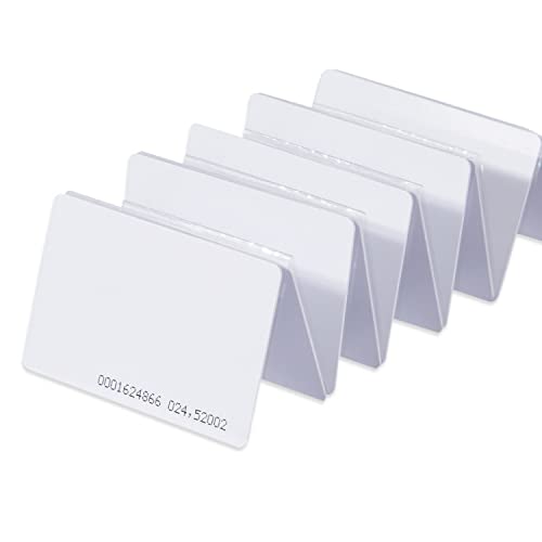 YARONGTECH 125Khz RFID Card Proximity EM4100 Door Entry Access Blank White (pack of 10) — image 1