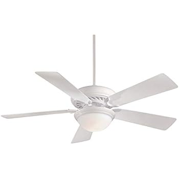 Lighting Ceiling Fans Minka Aire F556l Wh Contractor 52 Led