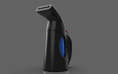 iSteam Steamer for Clothes [Update Version] 7-in-1 Powerful Multi-Use: Wrinkle Remover-Clean-Sterilize-Refresh-Treat-Defrost-Garment/Home/Kitchen/Bathroom/Car/Travel (Black)