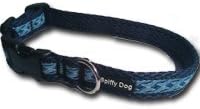 Spiffy Dog Air Collar Navy Waves Medium
