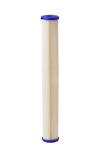 Pentair Pentek ECP20-20 Sediment Water Filter, 20-Inch, Whole House Pleated Cel…