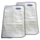 Adult Purity Flat Cloth Diapers by Leakmaster - 100% Cotton Gauze- X-Large Size Night Weight