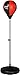 Pure Boxing Punch and Play Punching Bag for Kids - Red