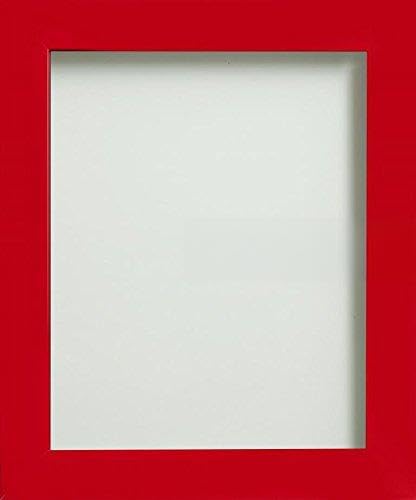 Frame Company Candy Range 12 x 8-Inch Plastic Picture Photo Frame, Crimson/Red
