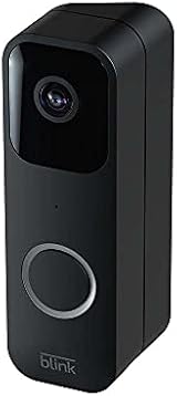 Blink Video Doorbell Corner Mount Black - Angles Left Right View view 3