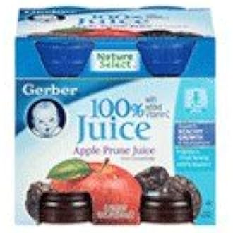gerber apple juice 4 oz