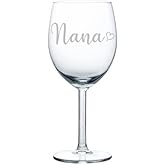 MIP Brand Wine Glass Goblet Nana With Heart (10 oz)