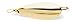 Johnson SM1/2-GLD Silver Minnow