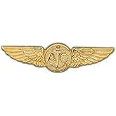 United States Navy Aircrewman Wings 2.75" Pin