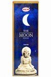 The Moon - Box of Six 20 Gram Tubes - HEM Incense