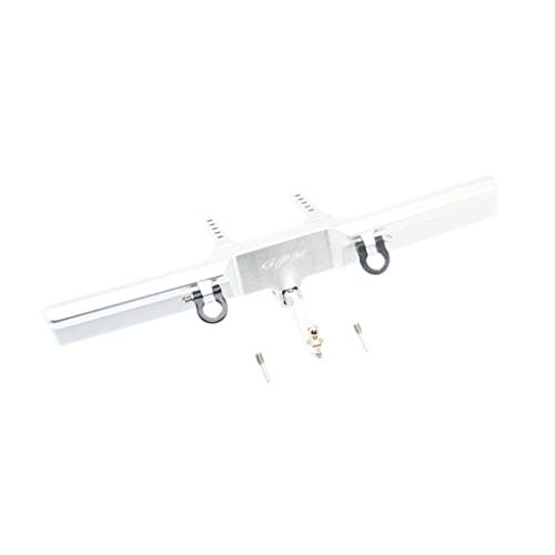 DDLmax RC Car Accessories, Metal Rear Bumper W/D Ring Hitch for Traxxas TRX4 Ford Bronco 1/10 RC Car