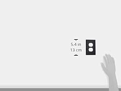 Leviton PJ8-E 1-Gang, 1-Duplex, Midway Nylon