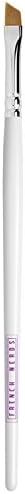 Gel Eyeliner Makeup Brush - Thin Angled Bristles to Apply Precise Eye Liner &amp; Lashes Make Up - Soft Goat Hair Bristle &amp; Wood Handle - French Nerds