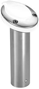 ATTWOOD STANDARD SERIES ROD HOLDER 15 DEGREE WHITE INSERT