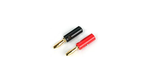 E-Flite Gold Banana Plug Set with Screws EFLA234
