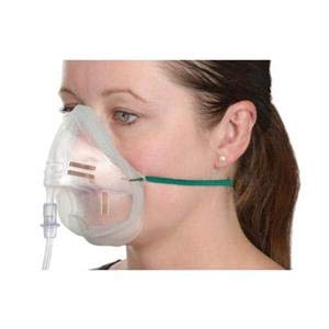 Adult Medium Concentration Oxygen Mask and 2.1m Tubing - D11350
