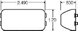 Truck-Lite 15200Y Model 15 Rectangular Sealed Yellow