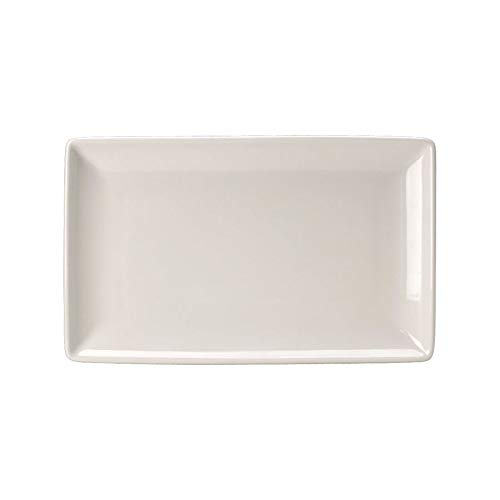 Steelite ‎BD504 Taste Plate Rectangular White 16.75 x 27cm