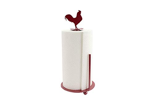 Brown Dog Forge Co Rooster Paper Towel Holder Farmhouse Kitchen Decor Metal Paper Towel Holder Kitchen Decor Farmhouse Kitchen Decor Standing Holder Dailymail