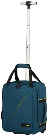 Take2Cabin - Borsa da cabina Ryanair/Wizz Air/Vueling 40 x 30 x 20 cm, 24,5 L, 1,50 kg, Zaino con ruote, Bagaglio a mano, Zaino aereo MS Underseat, Blu (Harbor Blue)