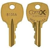 Replacement Keys for GE Electrical Panels with 569B737P5 Lock B135A 2-Keys SafeCo Brands