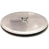 COREX 4" Oil Tight/Weather-Resistant Hole Seal - Knockout Seal with Gasket for Electrical Conduit - Steel - Grey - 1 Pack