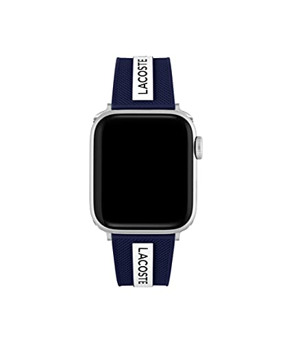 Lacoste Striping Silicone Unisex Apple Strap