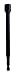 7/16" x 6" Magnetic Nut Setter - Impact Rated - Black Oxide