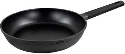 FIH 1566 sartén de aluminio fundido con revestimiento antiadherente quantanium apta para inducción, gas y vitrocerámica mango ergonómico resistente al calor