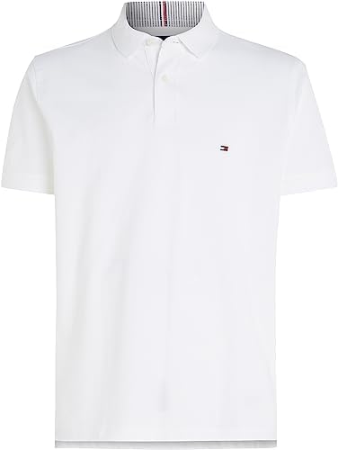 Polo de Manga Corta Hombre 1985 Regular Fit, Blanco (White), L — foto 5 de 6