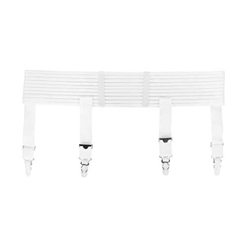 Truform Truform Standard Garter Belt, White, Medium-Large