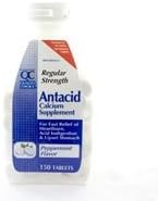 Special pack of 5 x Quality Choice ANTACID CALCIUM TAB PEP TUM 150TB