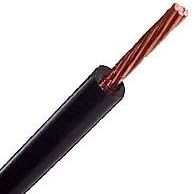 300FT 8 AWG Cathodic Protection Cable HMW/PE Stranded - 7 STR - 75C - 600V - Black