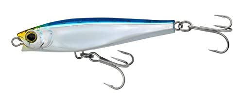 Yo-Zuri Unisex-Erwachsene, Blau/Silber R1449-B: Hydro Monster Shot (S), 80 mm, Einheitsgröße